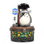 Studio Ghibli Totoro Bus Stop Scene Trinket Box Diorama Rare Collectable