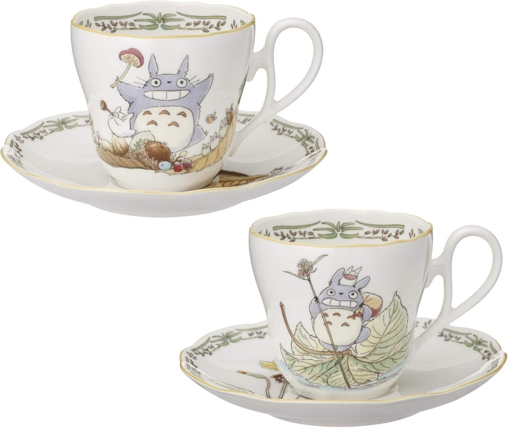 Studio Ghibli Noritake Totoro Tea Coffee Cup Saucer Set Collectable Gift