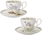 Studio Ghibli Noritake Totoro Tea Coffee Cup Saucer Set Collectable Gift