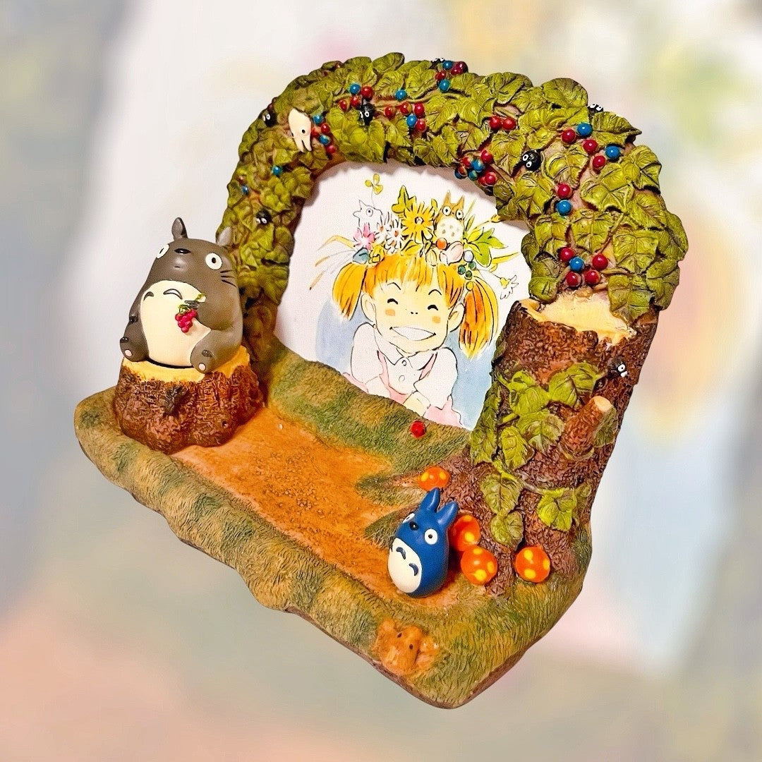 Studio Ghibli My Neighbor Totoro Acorn Arch Photo Frame Rare Collectable