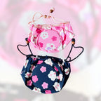 Studio Ghibli My Neighbor Totoro Sakura Drawstring Bag Pink Cherry Blossom