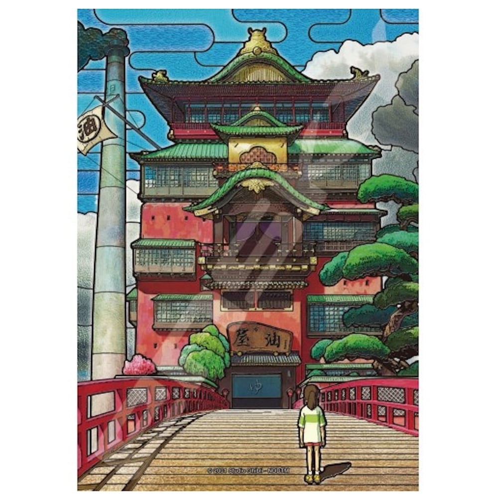 Studio Ghibli Art Crystal Jigsaw Puzzle 208pcs Totoro Ponyo Kiki’s Japan Import