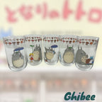 Studio Ghibli Noritake My Neighbor Totoro Juice Glass Set of 5 – Rare