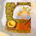 Studio Ghibli My Neighbor Totoro Acorn Arch Photo Frame Rare Collectable