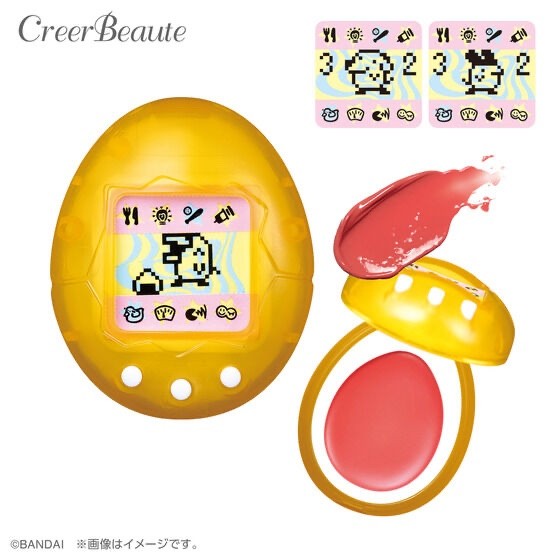 Bandai Tamagotchi Lip & Cheek Balm Retro Vintage Makeup Collection 4 Types