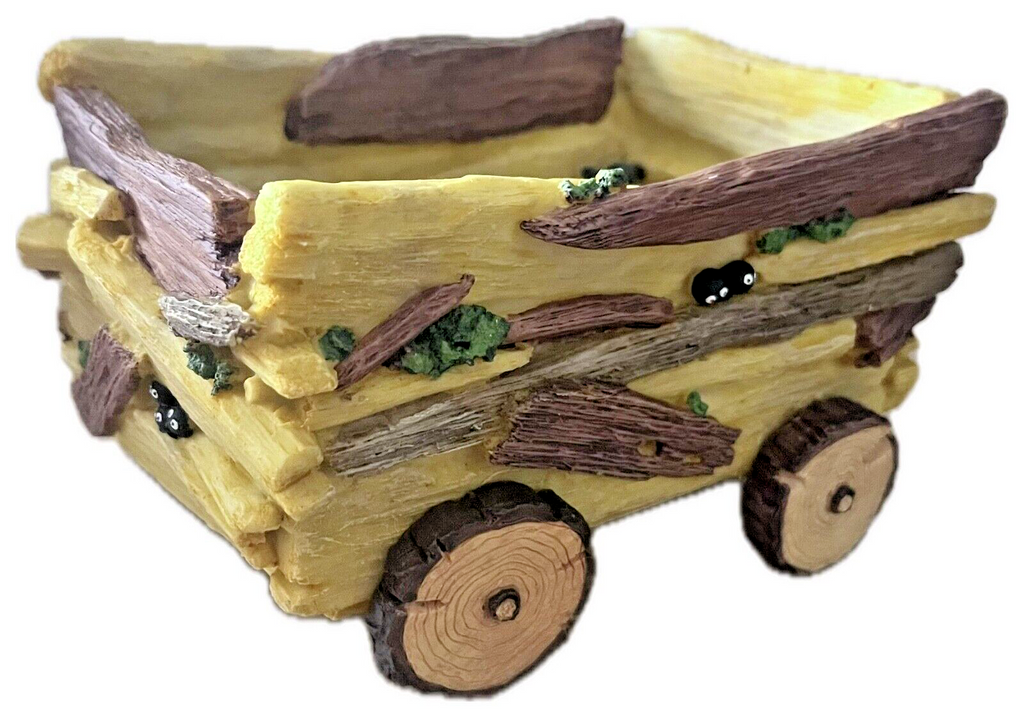 Studio Ghibli My Neighbor Totoro Wheelbarrow Planter Retired Rare Collectable