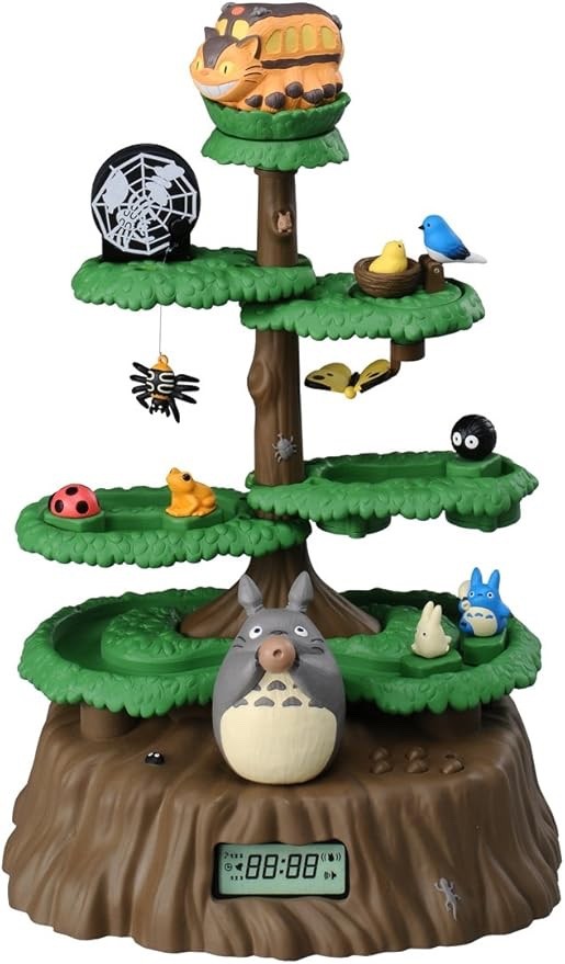 Studio Ghibli My Neighbor Totoro TOMY Karakuri Clock Rare Collectable
