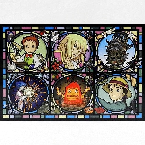 Studio Ghibli Art Crystal Jigsaw Puzzle 208pcs Totoro Ponyo Kiki’s Japan Import