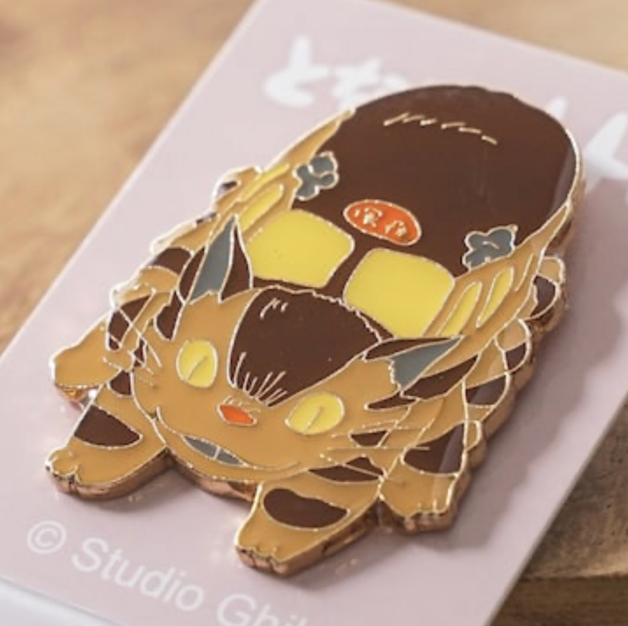 Official Studio Ghibli Ename Pin Badge 38 Designs Totoro Howl Ponyo & More Japan