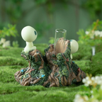 Studio Ghibli Princess Mononoke Kodama Glow Dark Mini Vase Anime Decor Gift