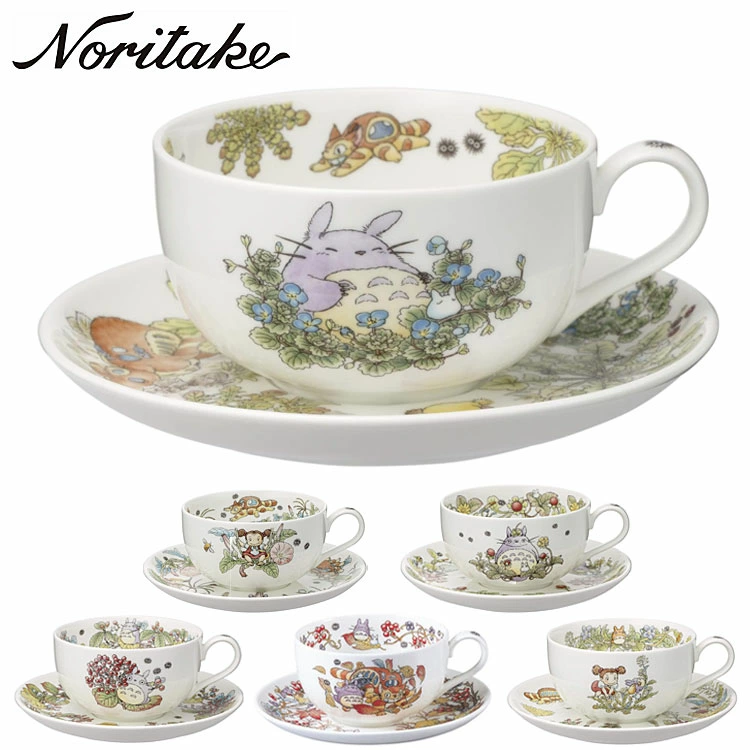 Studio Ghibli Noritake Totoro Teacup & Saucer Set Special Collection