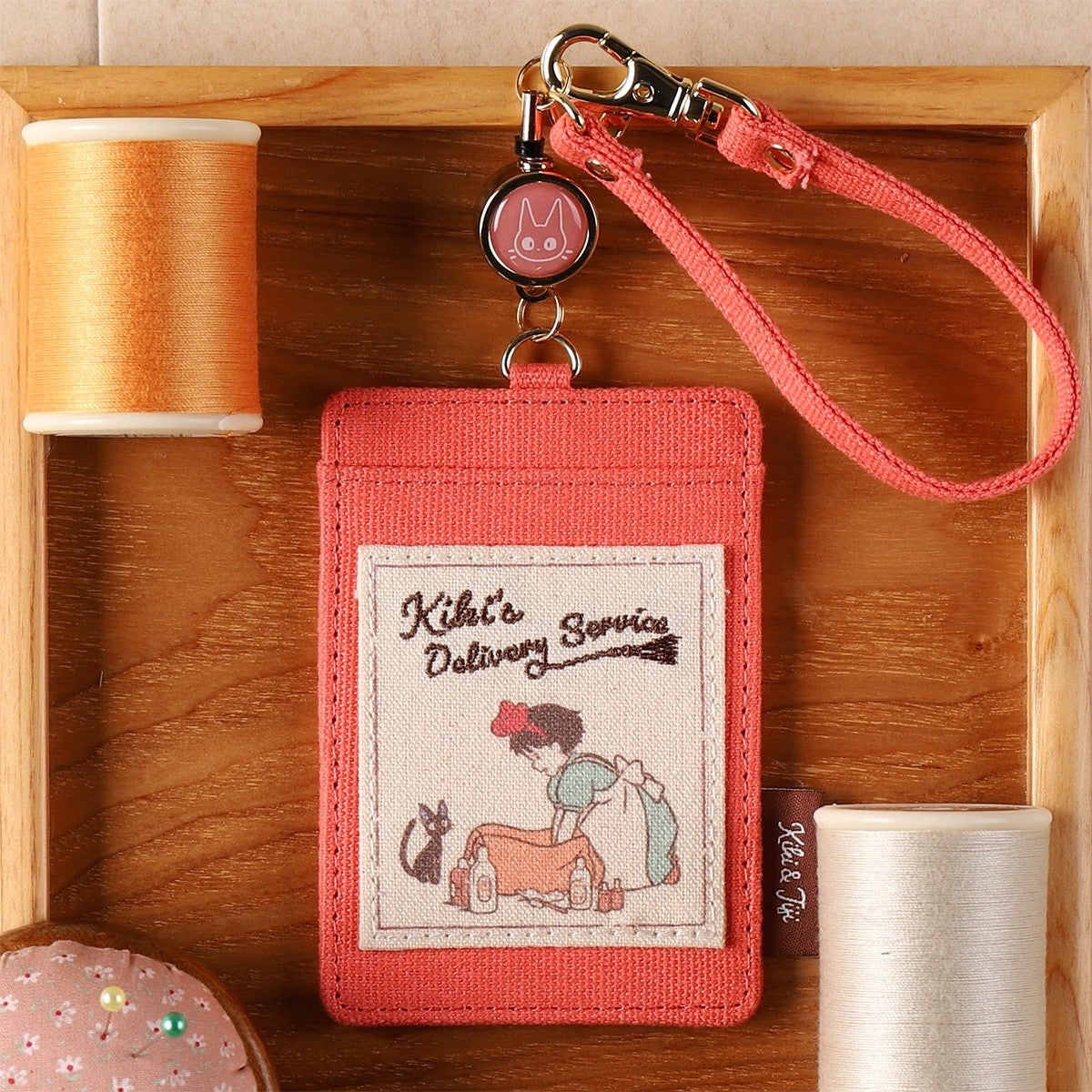 Studio Ghibli Collection Pass Case Card Holder Howl Totoro Kiki Spirited Away