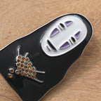 Studio Ghibli Spirited Away No-Face Metal Brooch GB-09