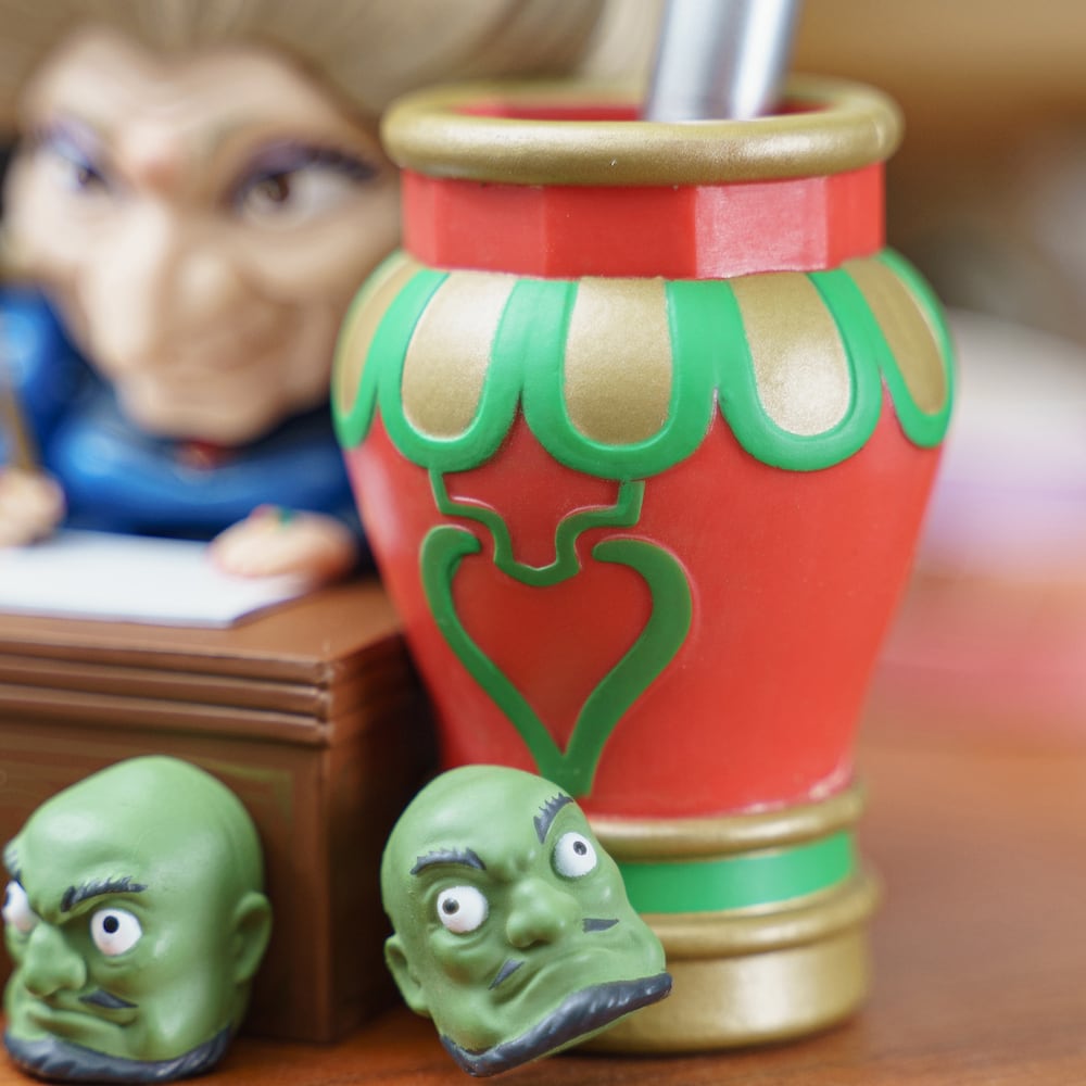 Studio Ghibli Spirited Away Yubaba & Kashira Seal Holder and Pen Stand
