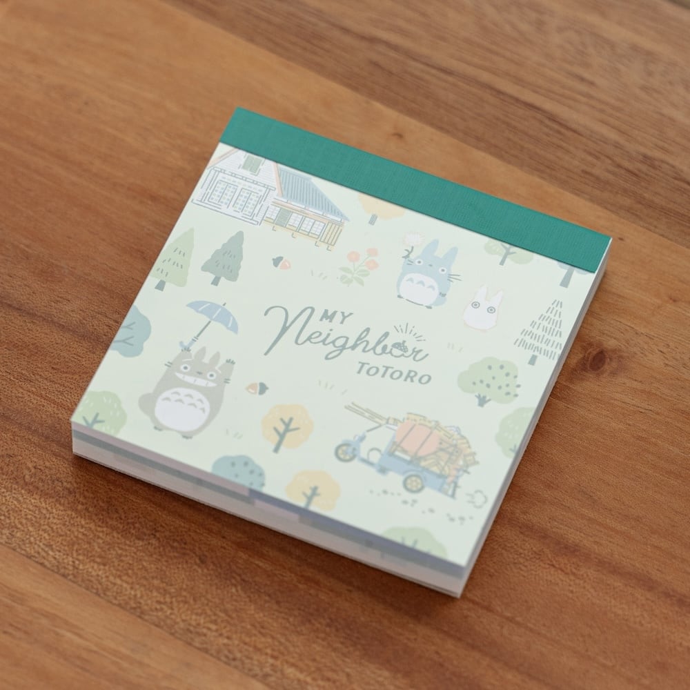 Studio Ghibli My Neighbour Totoro Colourful Leaves Memo Pad 1216-9