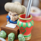 Studio Ghibli Spirited Away Yubaba & Kashira Seal Holder and Pen Stand
