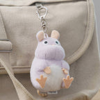 Studio Ghibli Spirited Away Boh Mouse Fluffy Plush Keychain K-9902