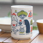 Studio Ghibli Spirited Away Beyond the Tunnel Large Japanese Porcelain Tea Cup
