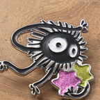 Studio Ghibli Spirited Away Soot Sprites Metal Brooch GB-10