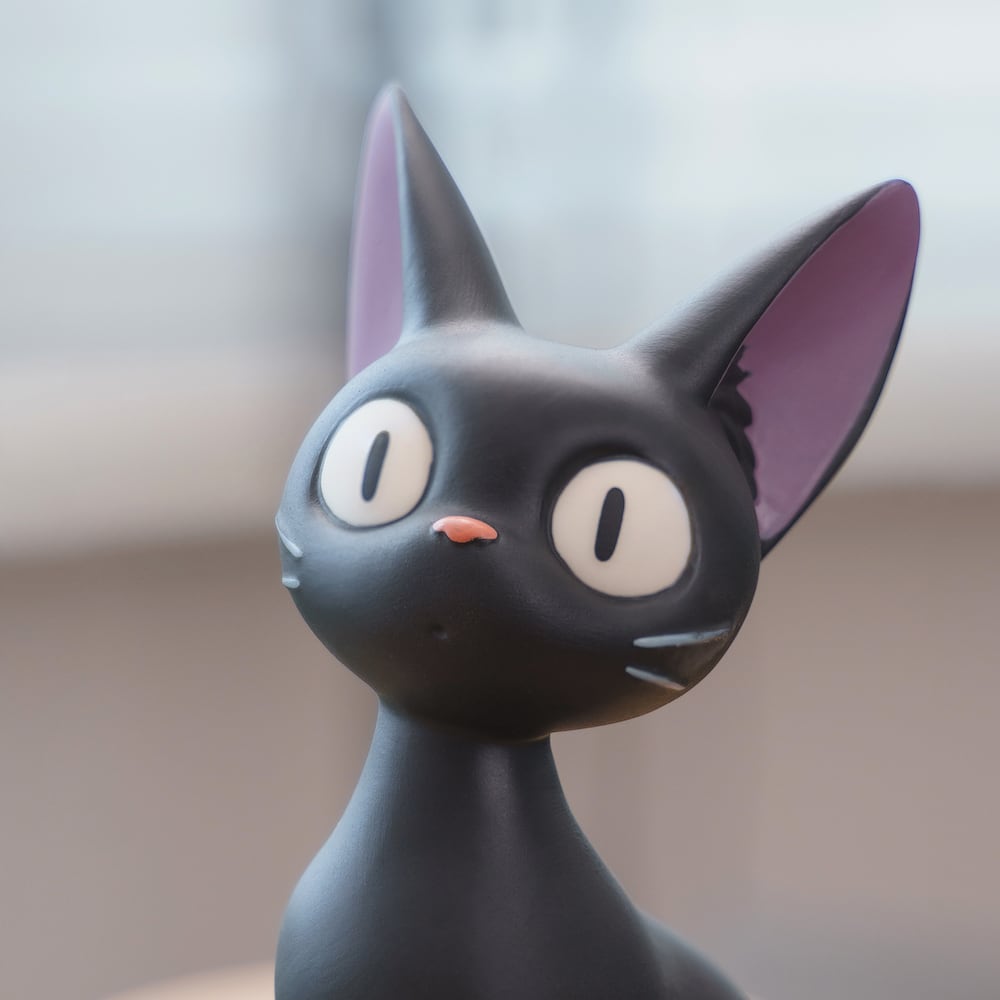 Studio Ghibli Kiki’s Delivery Service Jiji & Radio Porcelain Music Box