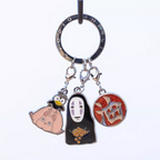 Studio Ghibli Spirited Away 3-Piece Keyring Set - No-Face & Friends
