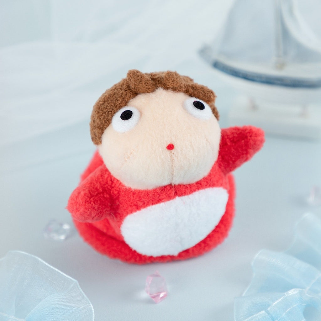 Studio Ghibli Ponyo Plush Mascot – Soft Pocket-Size Version (No Chain) K-8632