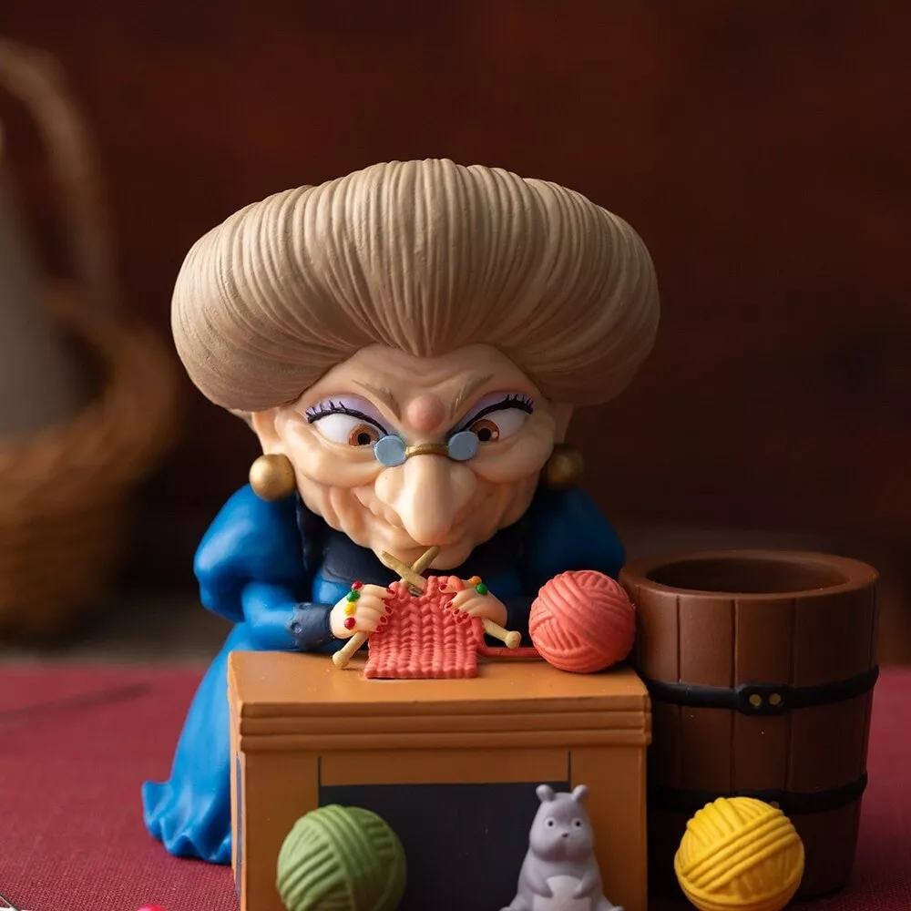Studio Ghibli Spirited Away Pen & Stamp Stand - Zeniba Design