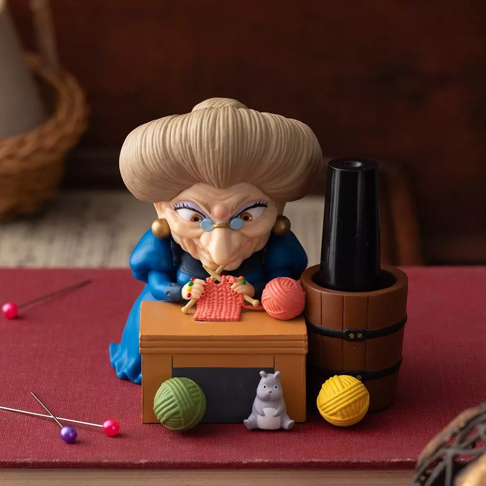 Studio Ghibli Spirited Away Pen & Stamp Stand - Zeniba Design