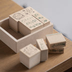 Studio Ghibli My Neighbour Totoro Spring & Summer Wooden Rubber Stamp Set 12pc