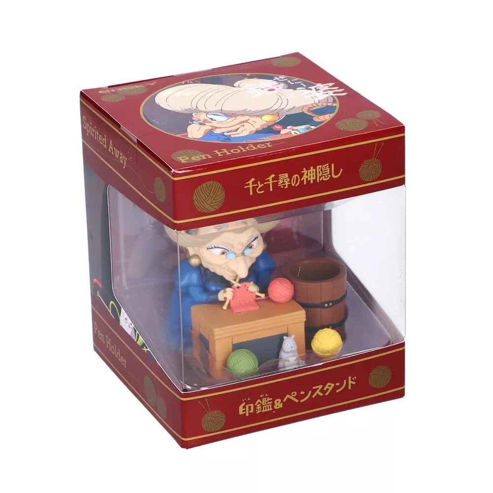 Studio Ghibli Spirited Away Pen & Stamp Stand - Zeniba Design