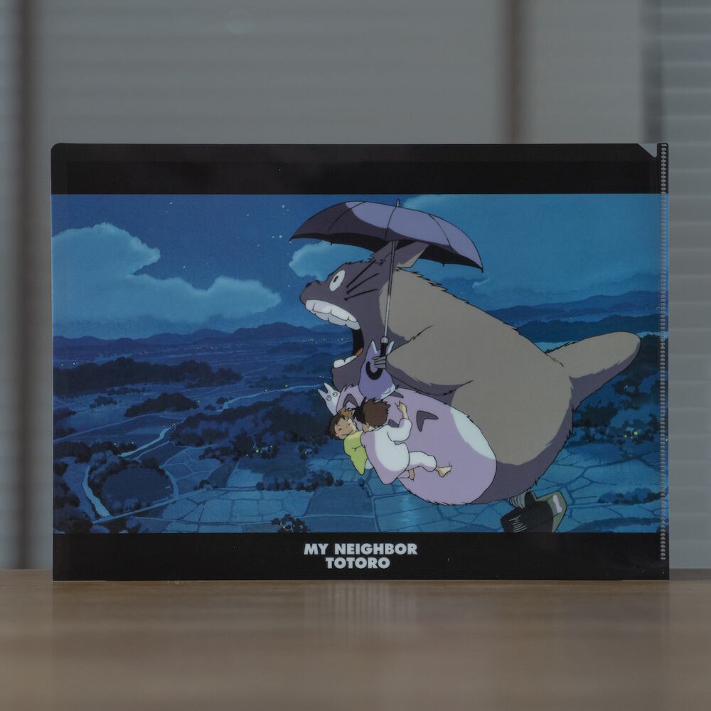 Studio Ghibli My Neighbour Totoro Night Sky Walk A4 Clear File
