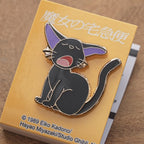 Studio Ghibli Kiki's Delivery Service Yawning Jiji Pin Badge MH-13