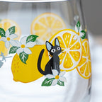 Studio Ghibli Kiki’s Delivery Service Jiji Lemon Flower Glass Tumbler