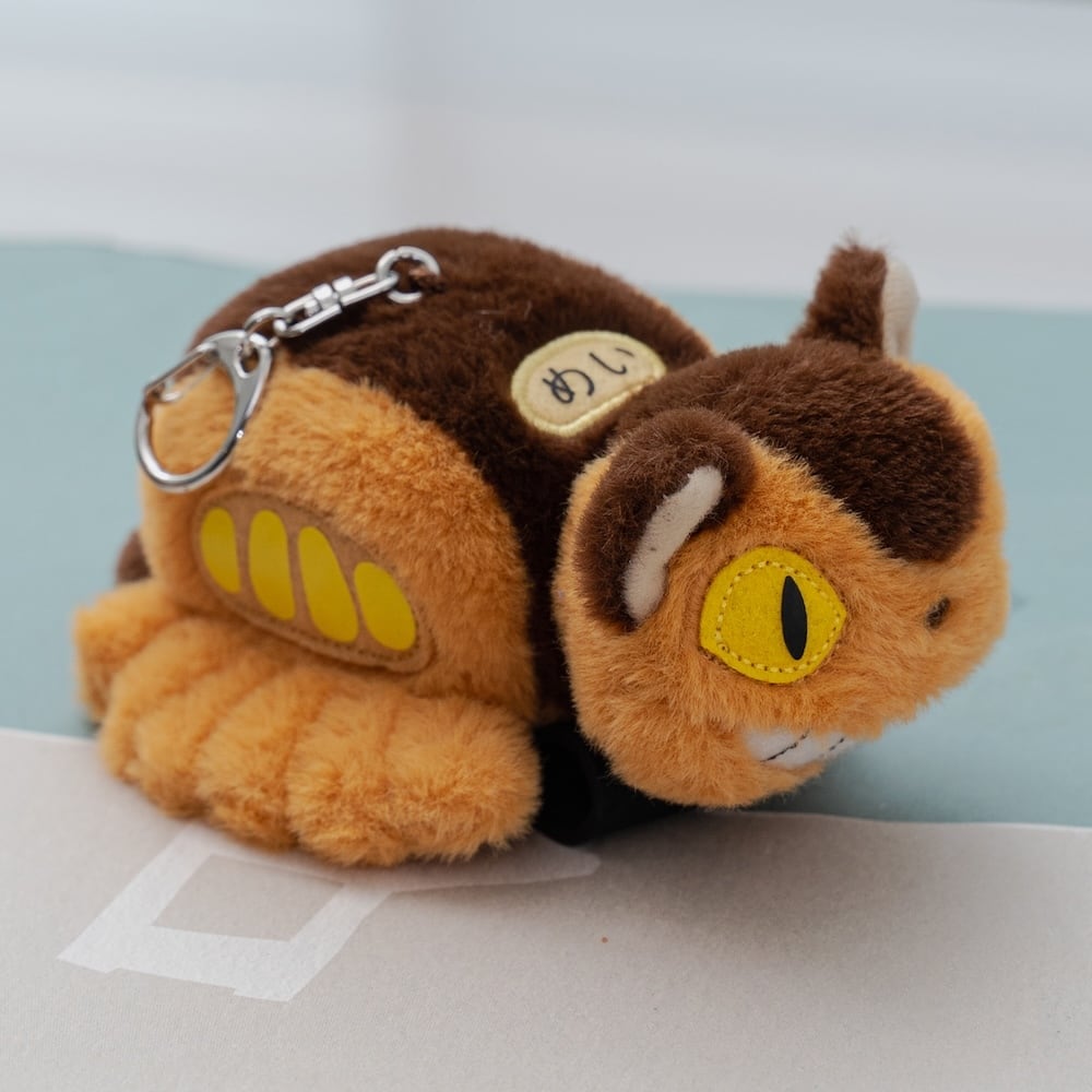 Studio Ghibli My Neighbour Totoro Catbus Plush Keychain Mascot