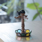 Studio Ghibli Kiki’s Delivery Service Jiji Antique Pole Key Stand & Jewellery Tray