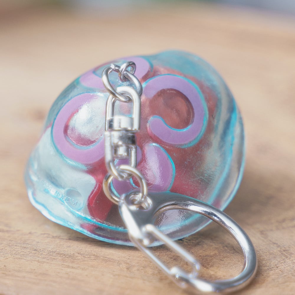 Studio Ghibli Ponyo Jellyfish Ponyo Translucent 3D Keyring