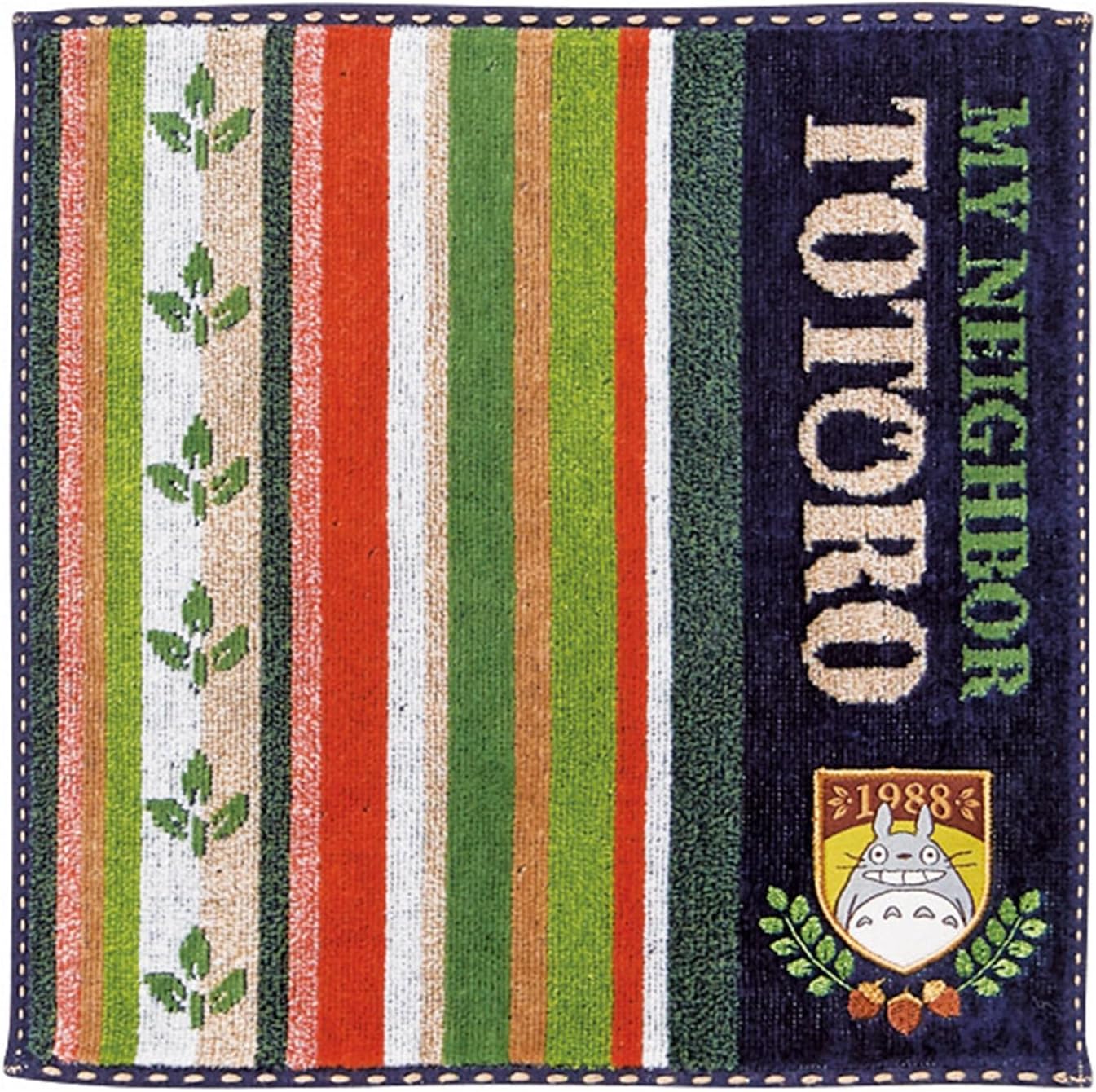 Studio Ghibli My Neighbour Totoro Striped Totoro Mini Towel