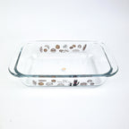 Studio Ghibli Kiki’s Delivery Service Jiji Rectangular Oven Glass Baking Dish – 1500ml