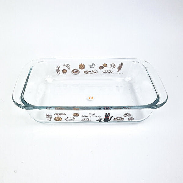 Studio Ghibli Kiki’s Delivery Service Jiji Rectangular Oven Glass Baking Dish – 1500ml