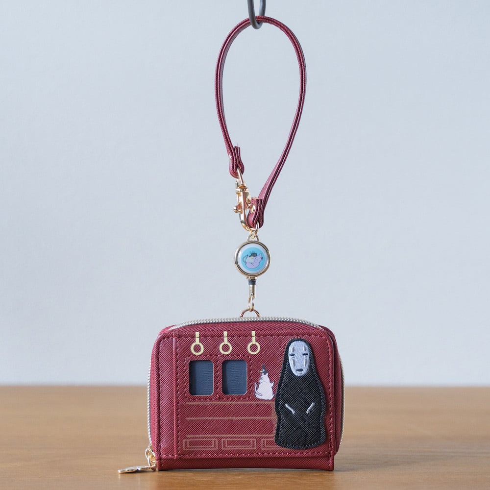 Studio Ghibli Spirited Away Sea Railway Retractable Coin Purse & Card Holder