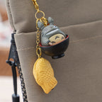 Studio Ghibli My Neighbor Totoro Wagashi Taiyaki Fishing Charm – Totoro & Soot Sprite