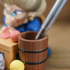 Studio Ghibli Spirited Away Zeniba Knitting Scene Seal Holder & Pen Stand