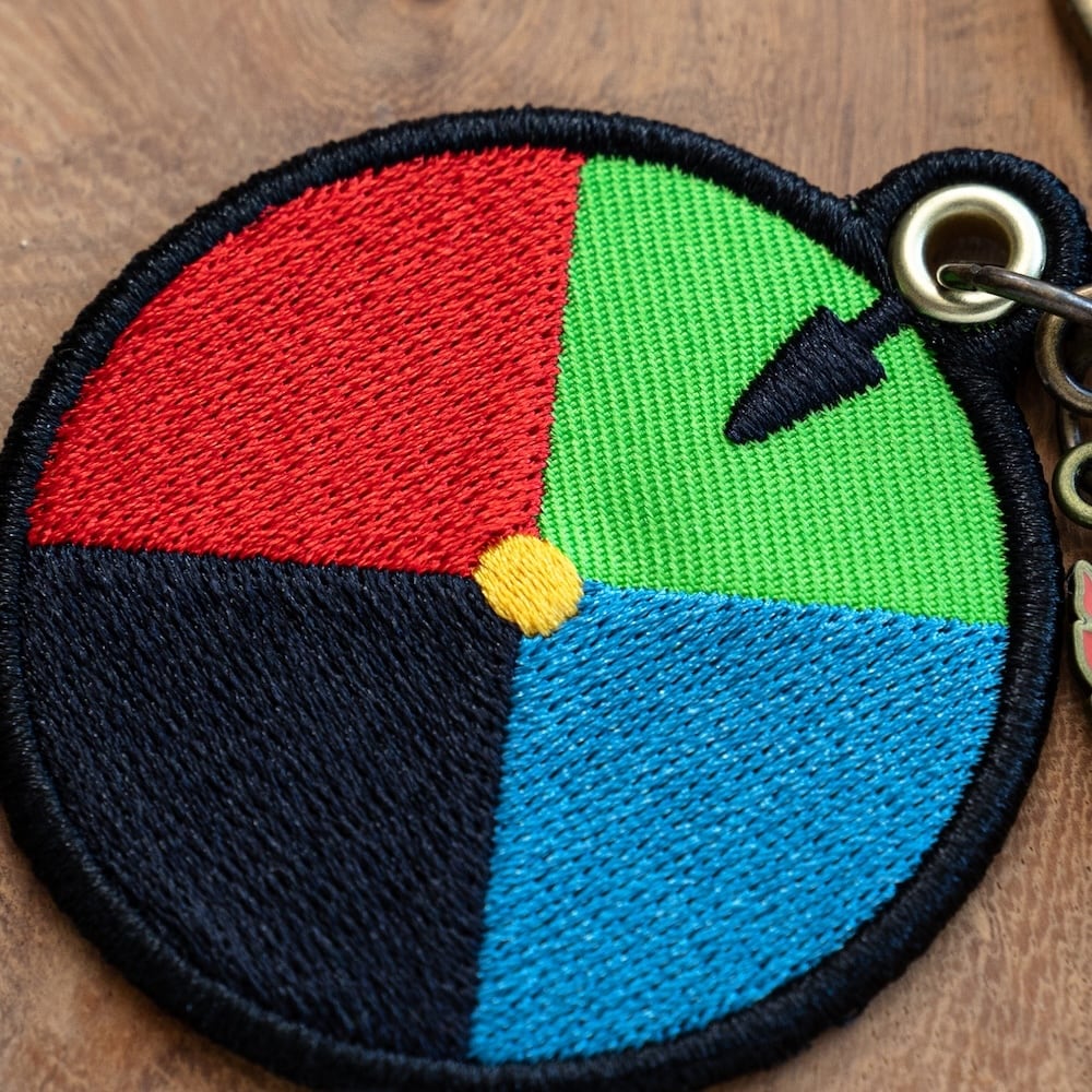 Studio Ghibli Howl’s Moving Castle Embroidered Keyring – Outing Series