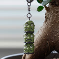 Studio Ghibli Spirited Away Kashira Stacked Heads 3D Keyring