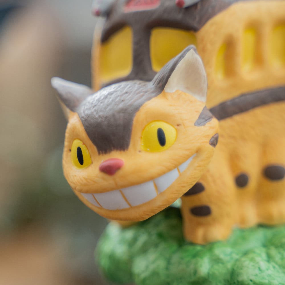 Studio Ghibli My Neighbor Totoro Catbus in Tree Porcelain Music Box