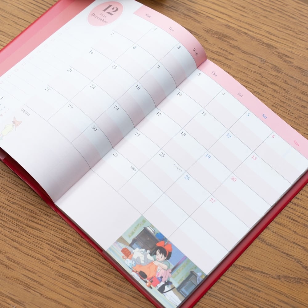 Studio Ghibli Kiki’s Delivery Service 2027 B6 Weekly & Monthly Schedule Planner MJT-27