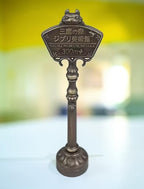 Studio Ghibli Museum Exclusive Original Signboard Pewter Ballpoint Pen & Stand Japan