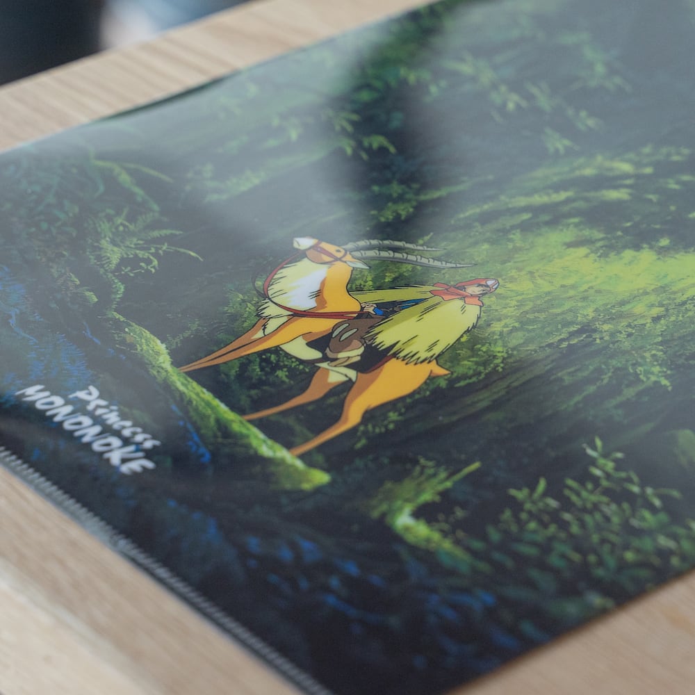 Studio Ghibli Princess Mononoke Ashitaka in the Forest A4 Clear File