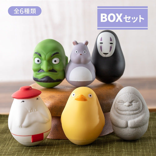 Spirited Away Roly-Poly Figures Complete Set 6 Official Japan