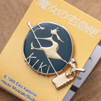 Studio Ghibli Kiki’s Delivery Service Jiji Witch Sign Pin Badge MH-03a